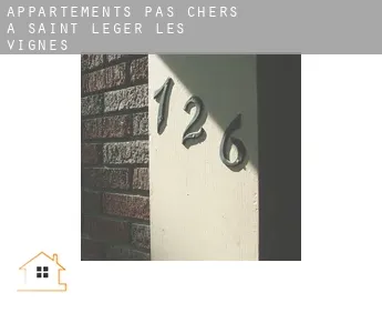 Appartements pas chers à  Saint-Léger-les-Vignes