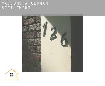 Maisons à  German Settlement