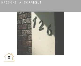 Maisons à  Scrabble