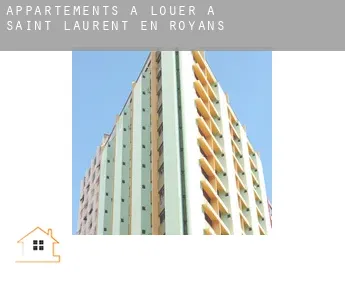 Appartements à louer à  Saint-Laurent-en-Royans