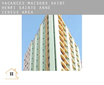 Vacances maisons  Saint-Henri-Sainte-Anne (census area)