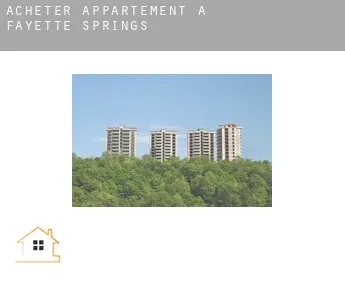 Acheter appartement à  Fayette Springs