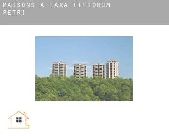 Maisons à  Fara Filiorum Petri