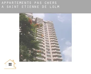 Appartements pas chers à  Saint-Étienne-de-l'Olm