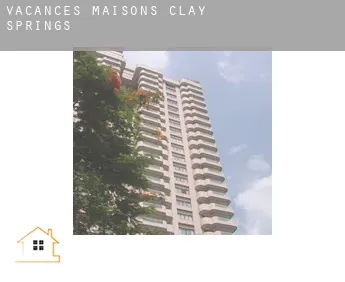 Vacances maisons  Clay Springs