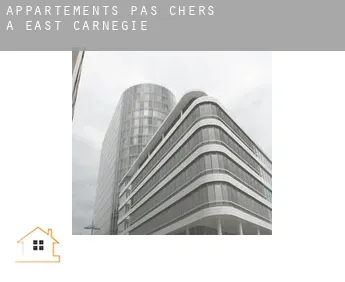 Appartements pas chers à  East Carnegie