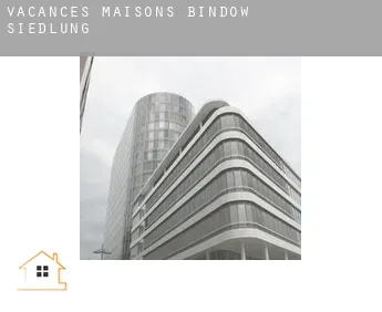 Vacances maisons  Bindow Siedlung