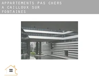 Appartements pas chers à  Cailloux-sur-Fontaines