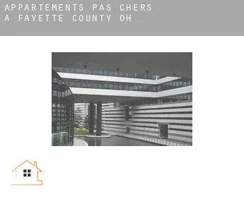 Appartements pas chers à  Fayette
