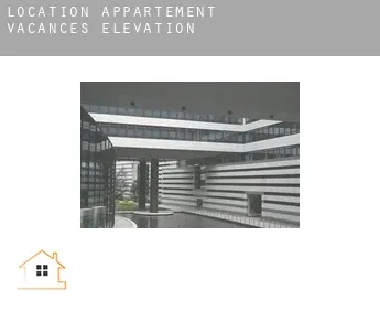 Location appartement vacances  Elevation