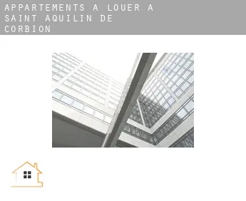 Appartements à louer à  Saint-Aquilin-de-Corbion