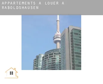 Appartements à louer à  Raboldshausen