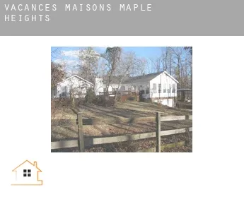 Vacances maisons  Maple Heights