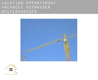 Location appartement vacances  Osthausen-Wülfershausen