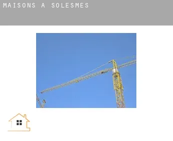 Maisons à Solesmes