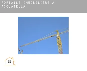 Portails immobiliers à  Acquatella