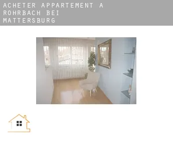 Acheter appartement à  Rohrbach bei Mattersburg