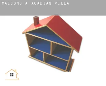 Maisons à  Acadian Villa