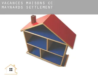 Vacances maisons  CC Maynards Settlement