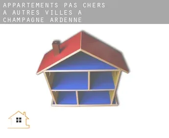 Appartements pas chers à  Autres Villes à Champagne-Ardenne