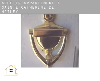 Acheter appartement à  Sainte-Catherine-de-Hatley