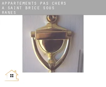 Appartements pas chers à  Saint-Brice-sous-Rânes