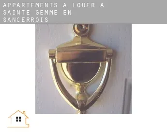 Appartements à louer à  Sainte-Gemme-en-Sancerrois