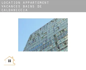 Location appartement vacances  Bains de Caldaniccia