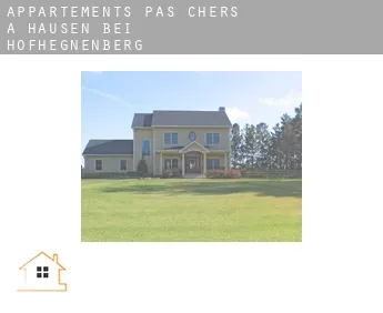 Appartements pas chers à  Hausen bei Hofhegnenberg