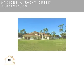 Maisons à  Rocky Creek Subdivision