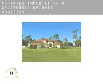 Portails immobiliers à  California Heights Addition