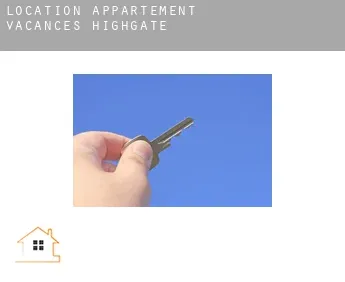 Location appartement vacances  Highgate