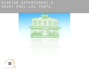 Acheter appartement à  Saint-Paul-les-Fonts
