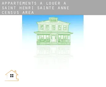 Appartements à louer à  Saint-Henri-Sainte-Anne (census area)