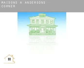 Maisons à  Andersons Corner