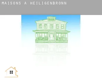 Maisons à  Heiligenbronn