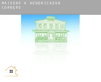 Maisons à  Hendrickson Corners