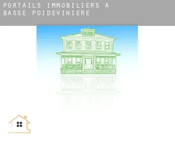 Portails immobiliers à  Basse Poidevinière