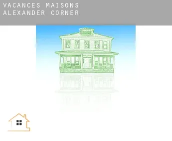 Vacances maisons  Alexander Corner