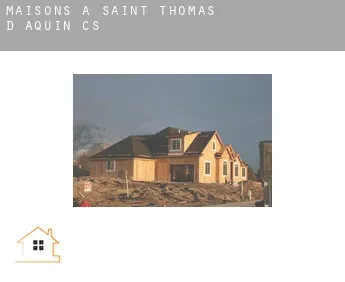 Maisons à  Saint-Thomas-d'Aquin (census area)