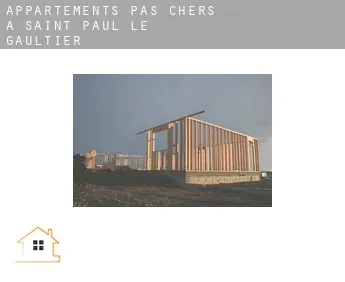 Appartements pas chers à  Saint-Paul-le-Gaultier