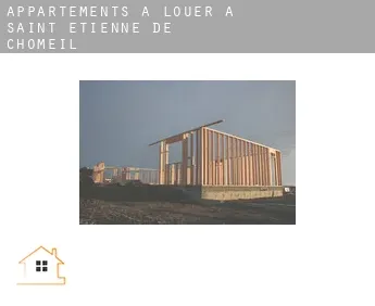 Appartements à louer à  Saint-Étienne-de-Chomeil