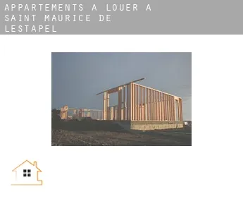 Appartements à louer à  Saint-Maurice-de-Lestapel