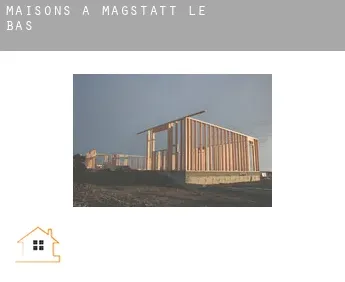 Maisons à  Magstatt-le-Bas