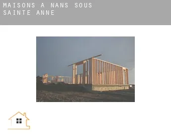 Maisons à  Nans-sous-Sainte-Anne