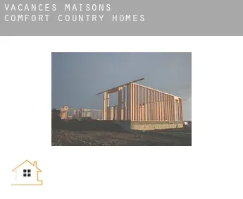 Vacances maisons  Comfort Country Homes