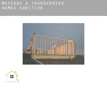 Maisons à  Thunderbird Homes Addition