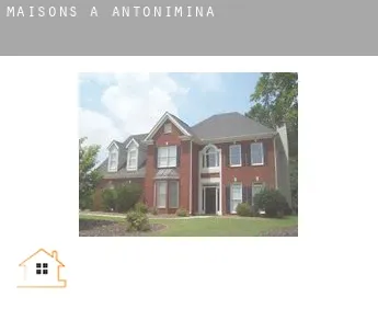 Maisons à  Antonimina