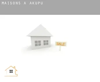 Maisons à  Akupu