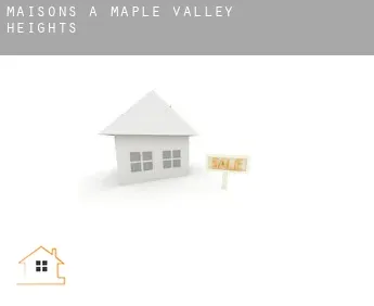 Maisons à  Maple Valley Heights